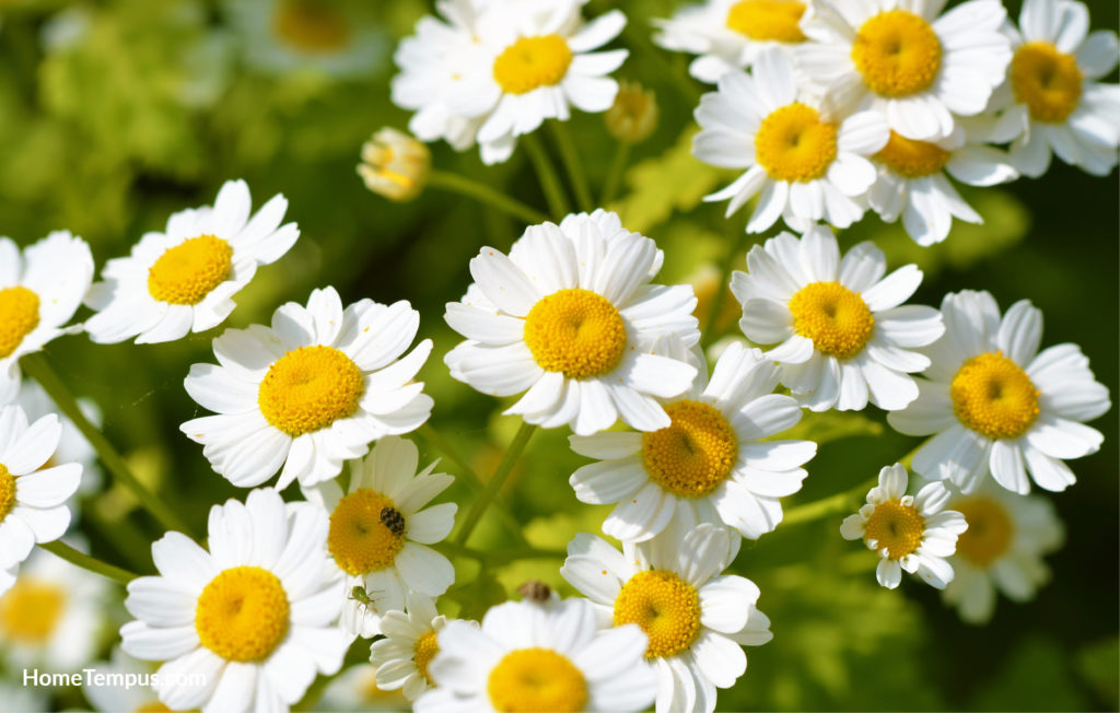 Flowers that start with F - Feverfew